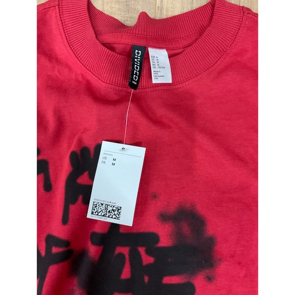 NWT Unisex H&M Long-sleeved Jersey Top Medium - Picture 5 of 5